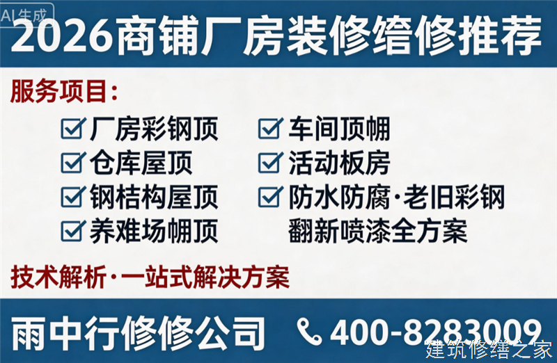 安庆2026/8桐城市 彩钢瓦屋面防水 哪家专业正规